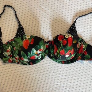 Fleur du Mal strawberry bra - 32D